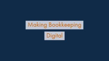 Make bookkeeping digital